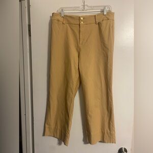 Chico’s Coriander Wide-Leg Cropped Pants- Size 10